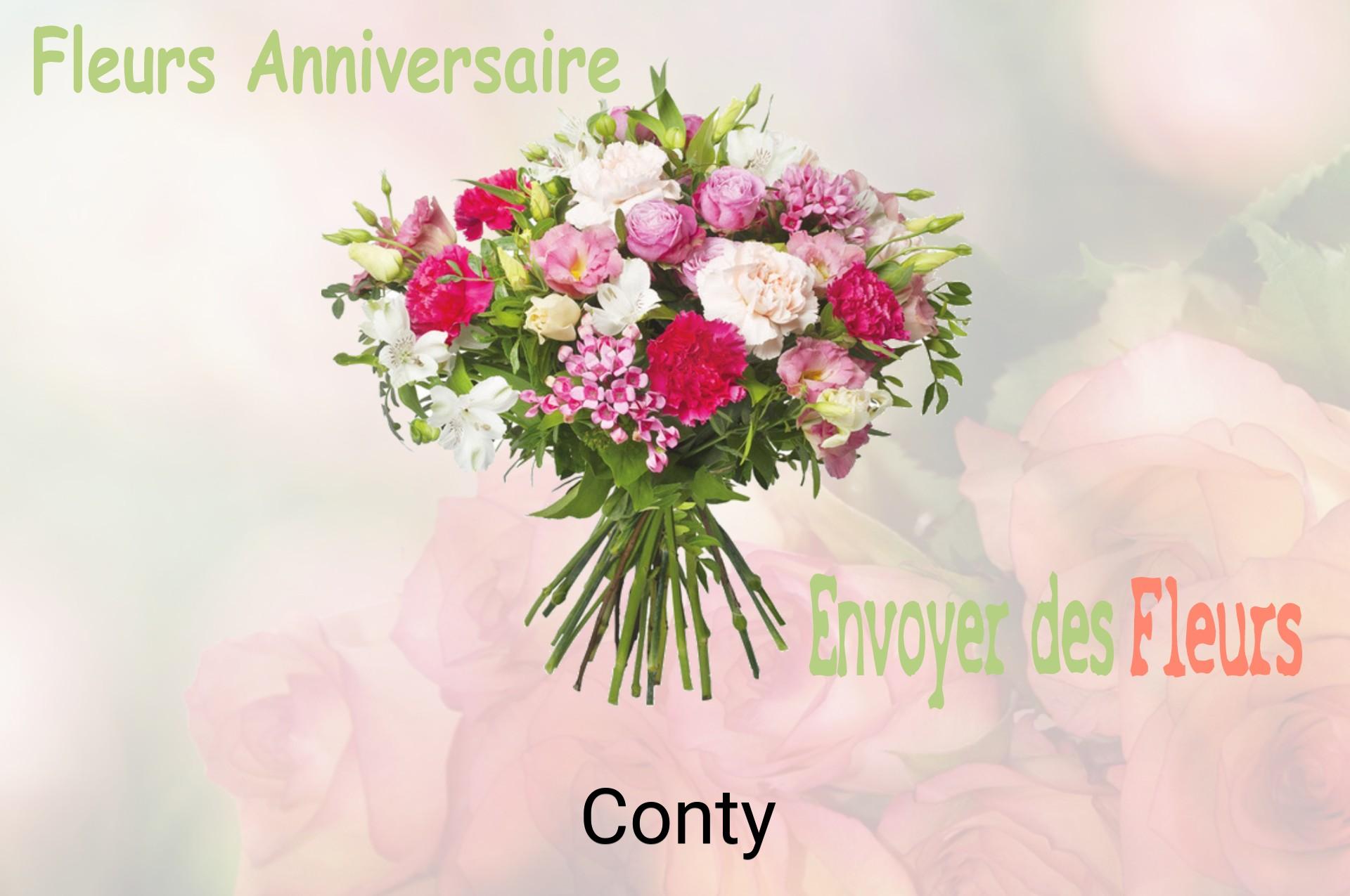 Bouquet de fleurs d’anniversaire livré à Conty